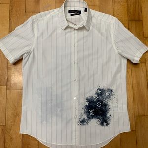 Louis Vuitton short sleeve DNA shirt
